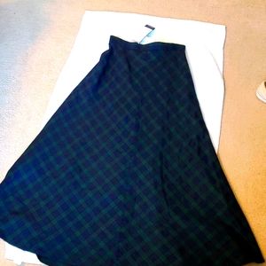 Pendleton,  NWT, Fully lined, Tarten shirt, Size 4